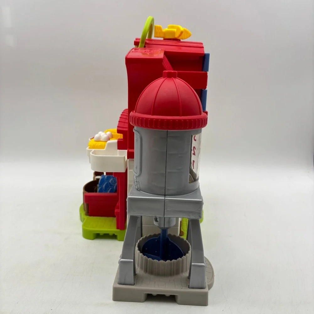 Fisher Price Little People Farm Barn Silo Bell Playset No Figures Animals